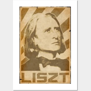 Franz Liszt Retro Propaganda Posters and Art